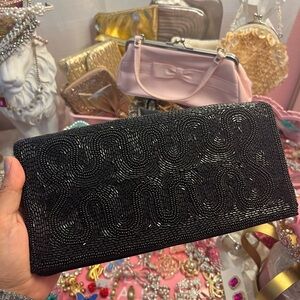 David’s Fifth Avenue hand beaded in France clutch